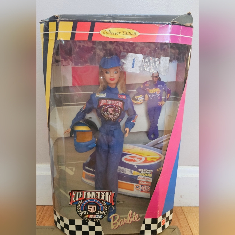 50th Anniversary NASCAR Barbie Doll